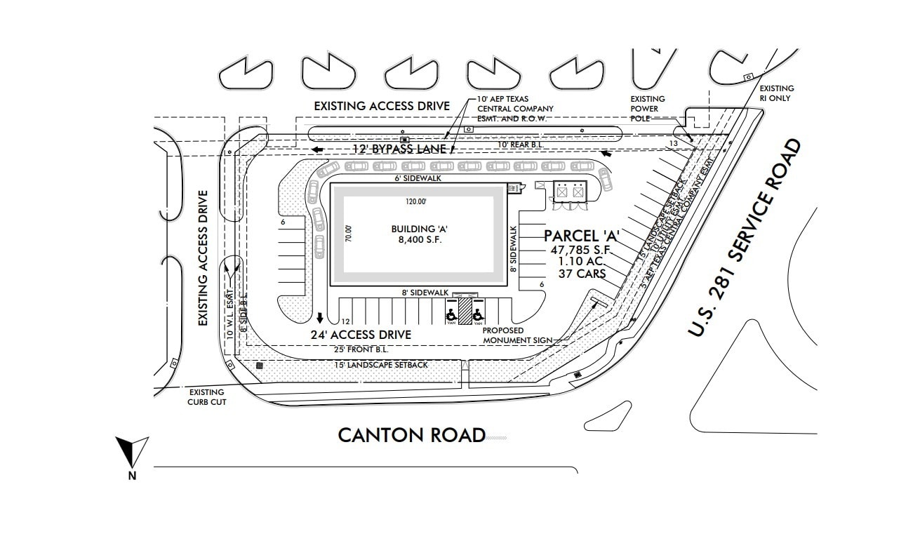 Highway 281 & Canton Rd, Edinburg, TX 78542 Retail for Lease